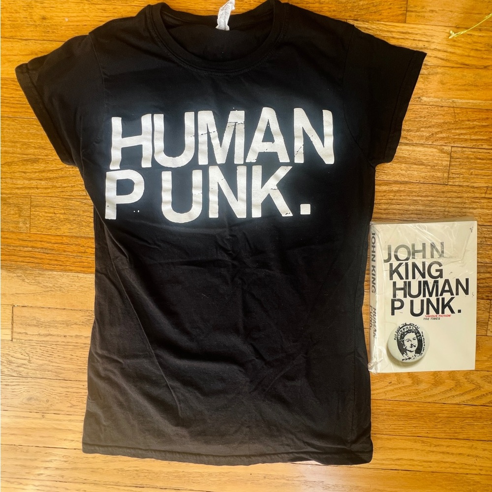 Limited Edition 'Human Punk' T-Shirt & Novel